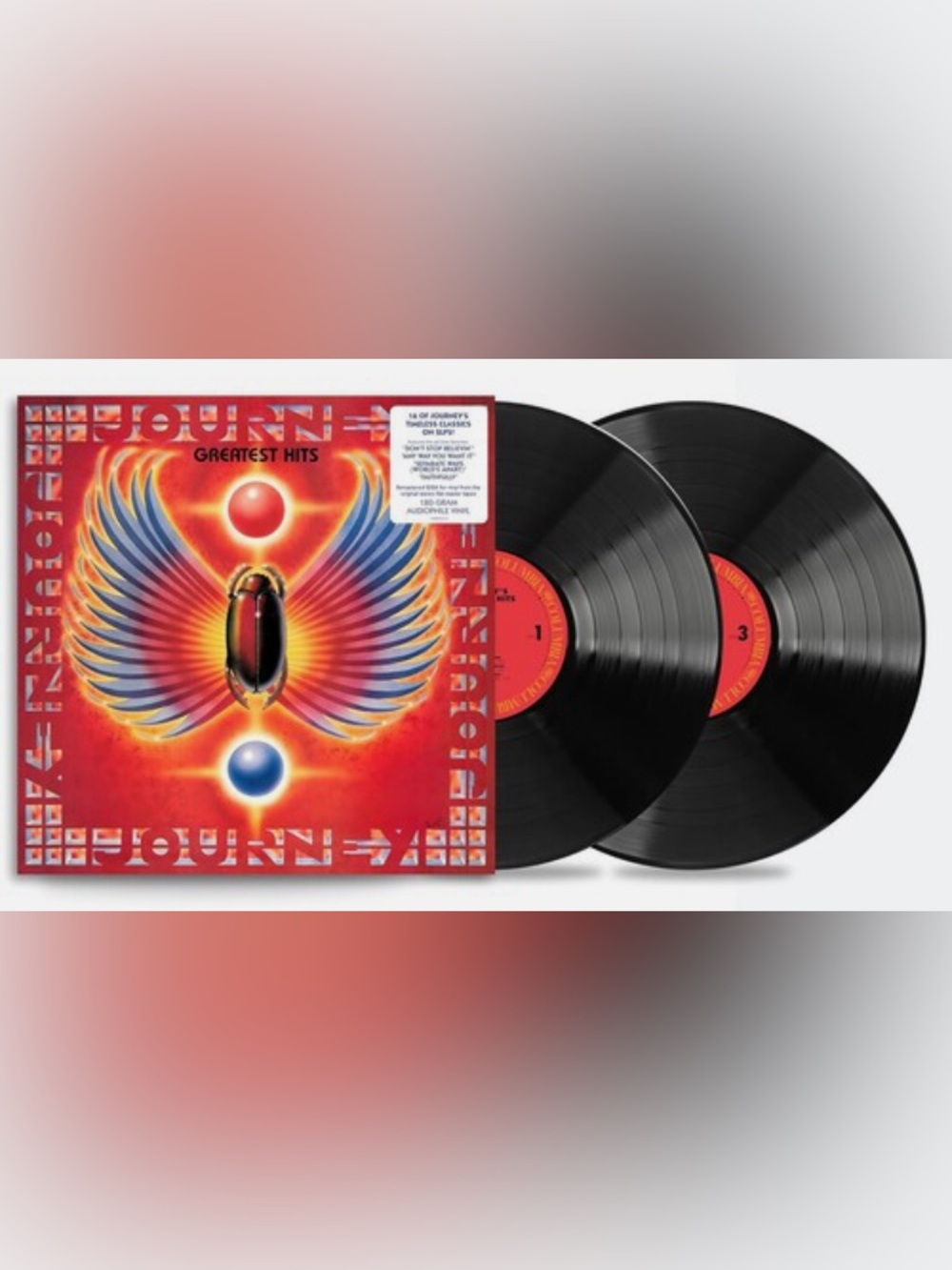 Journey - Greatest Hits Vinyl LP Gatefold LP Jacket, 180 Gram, Rmst. NEW!!!